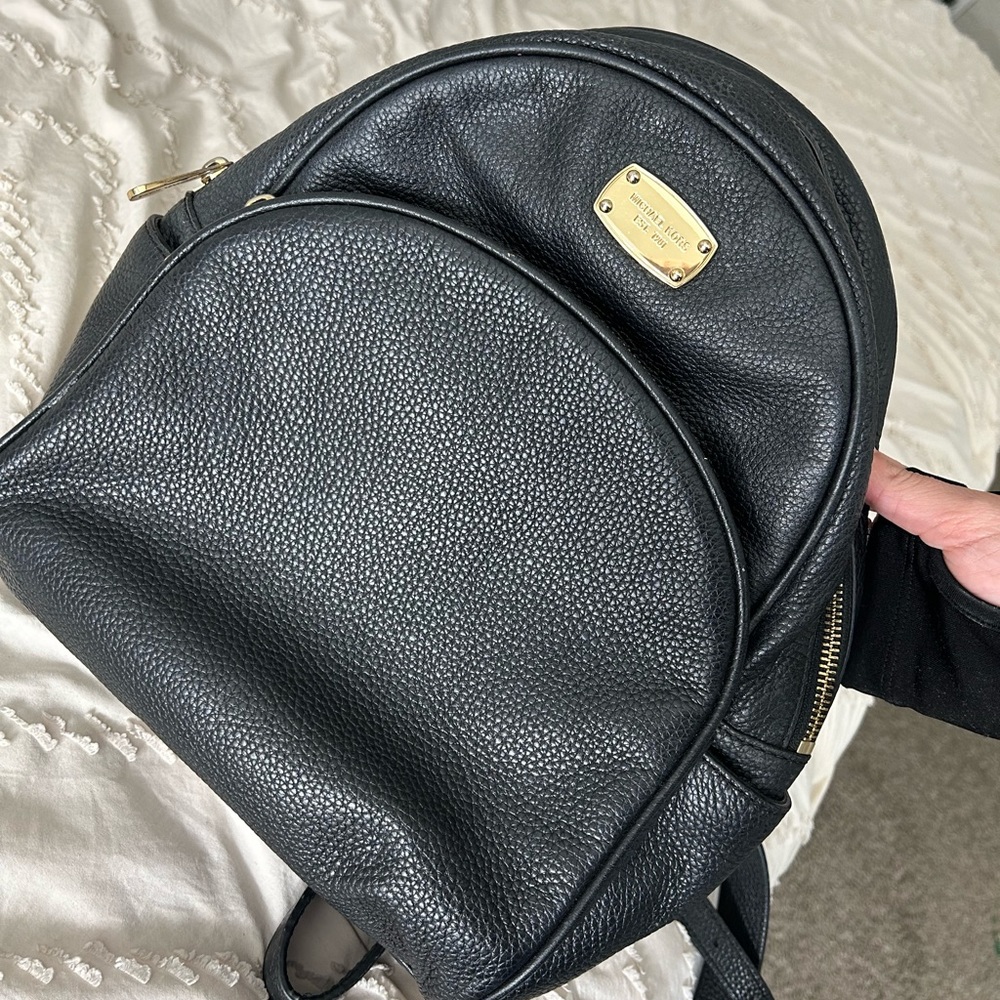 Michael Kors leather backpack